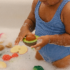 [올리앤캐롤] 아놀드아보카도 치발기 목욕놀이 EQ개발 아기장난감